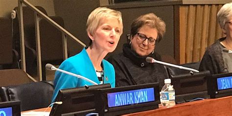 New Mormon Relief Society President Speaks at the UN .